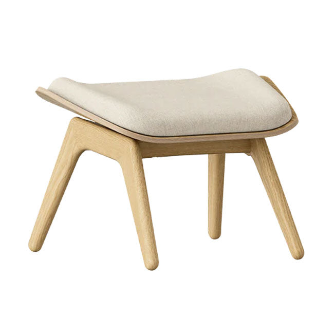 The Reader Ottoman Skammel - Oak/White Sands - 42x60 cm - Umage