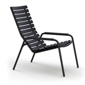 ReClips Lounge chair - Black - HOUE