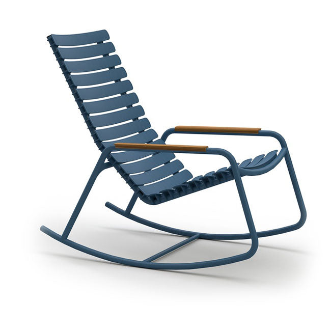 ReClips Rocking Chair gyngestol - Bamboo/Sky blue - HOUE