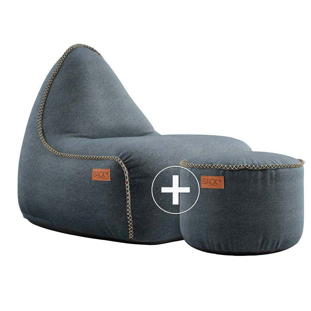 Canvas Lounge sækkestol - SACKit