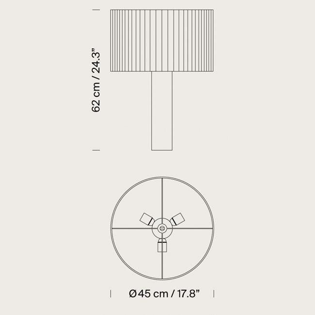 Moragas bordlampe - Santa & Cole