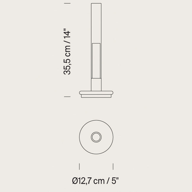 Sylvestrina Trådløs Bordlampe - Santa & Cole