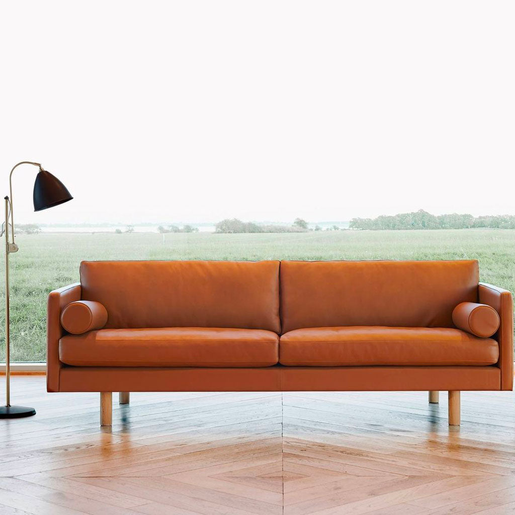 Classic 3 pers. Sofa - Cognac Læder - Saxo Living