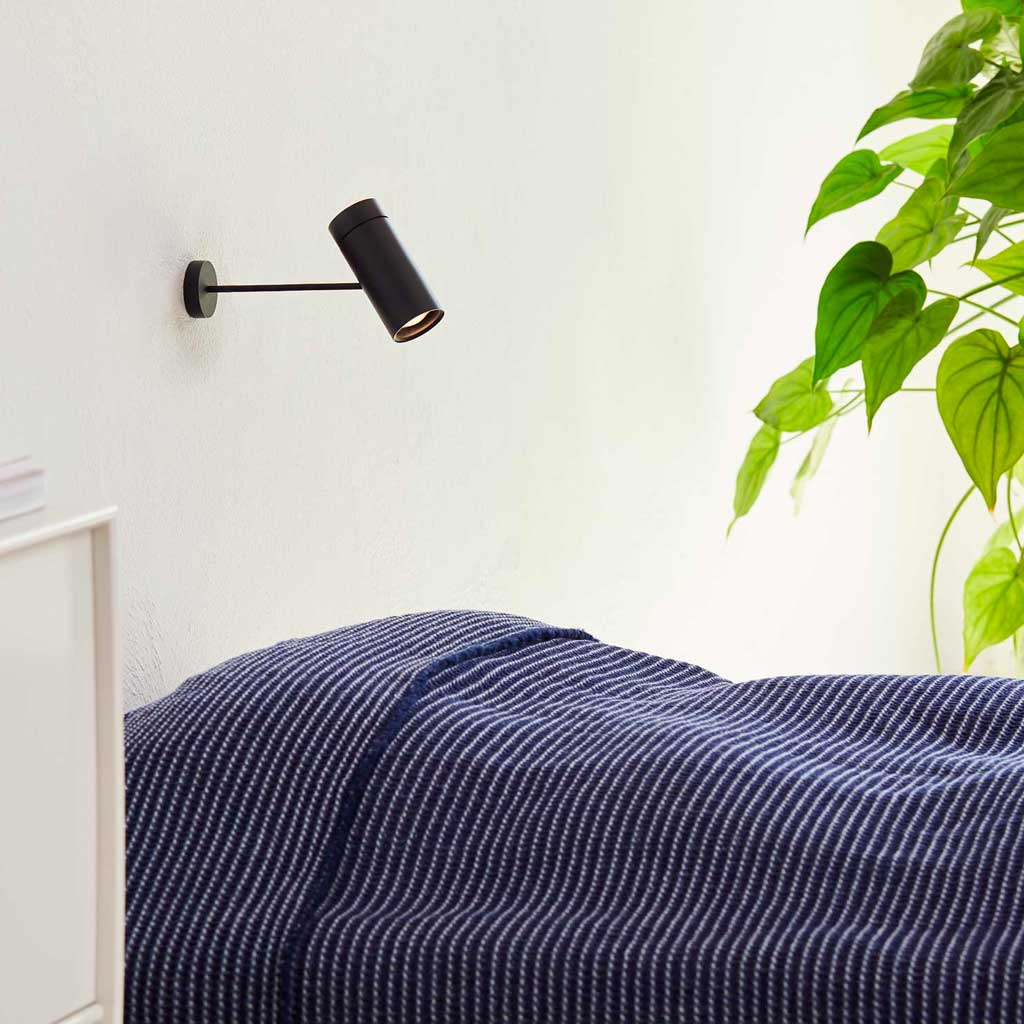 Sia Click Spot med Base Væg-/Loftlampe - Sort - Loom Design