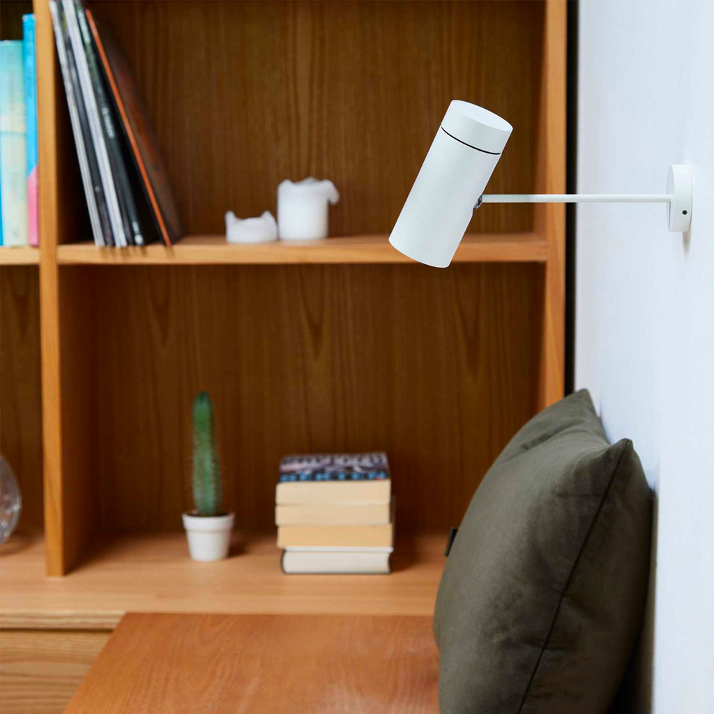 Sia Click Spot med Base Væg-/Loftlampe - Hvid - Loom Design