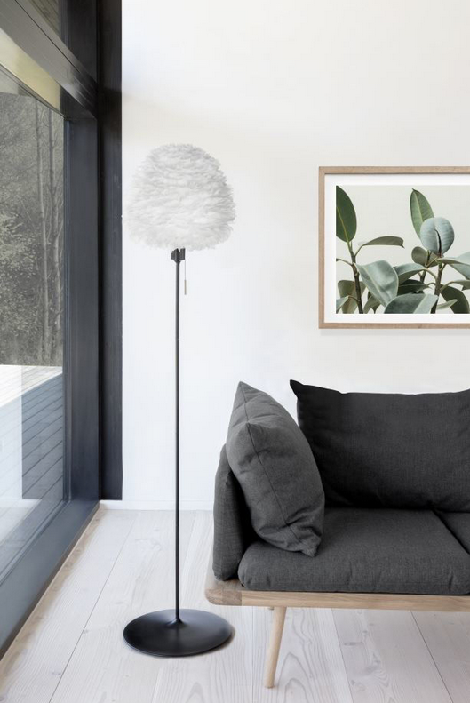 Champagne Gulvstander - Sort - H: 140 cm - Umage