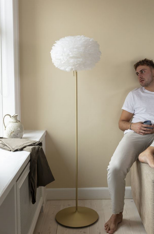 Champagne Gulvstander - Børstet Messing - H: 140 cm - Umage