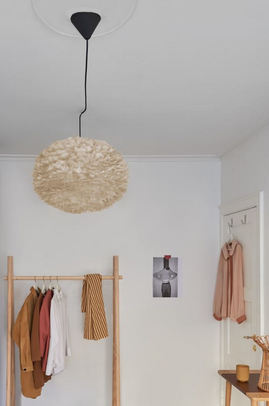 Eos Lampeskærm - Lys Brun - Large Ø:65 cm - Umage