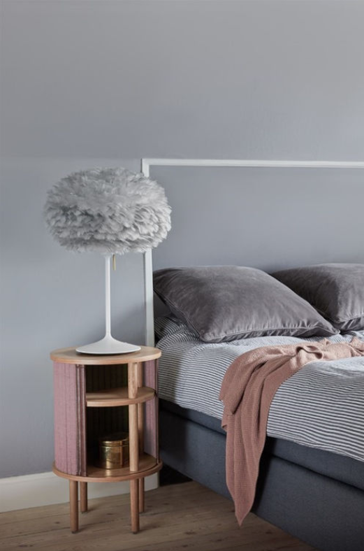 Audacious Sidebord - Dark Oak/White Sands - H: 59,3 cm - Umage