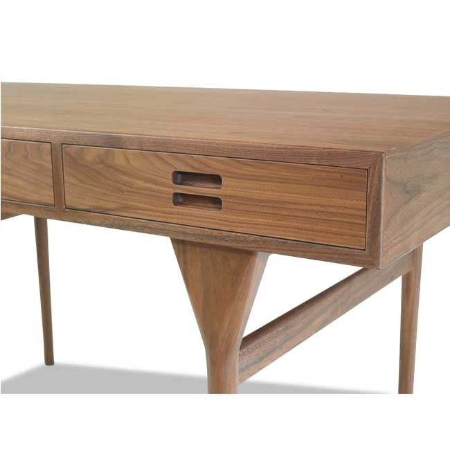 ND93 skrivebord m/ 4 skuffer - Snedkergaarden