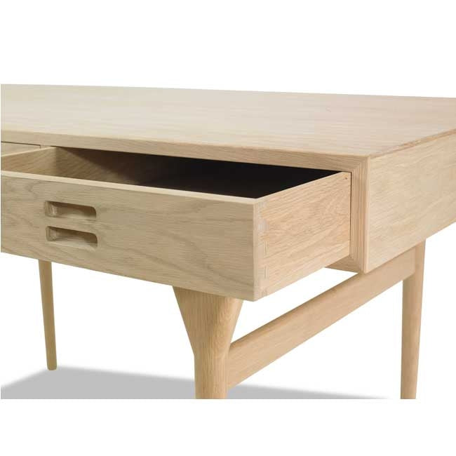 ND93 skrivebord m/ 4 skuffer - Snedkergaarden