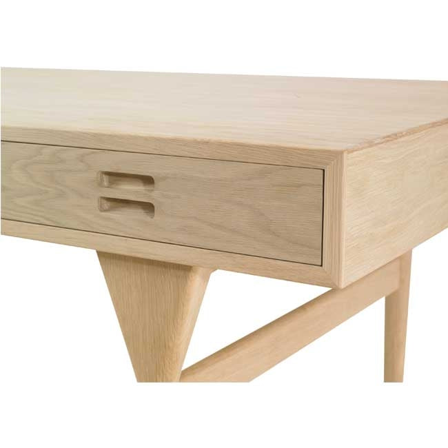 ND93 skrivebord m/ 4 skuffer - Snedkergaarden