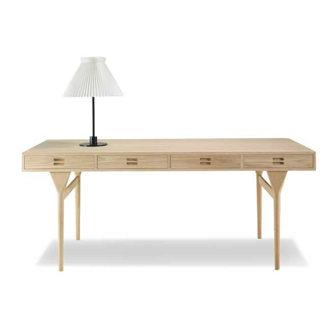 ND93 skrivebord m/ 4 skuffer - Snedkergaarden