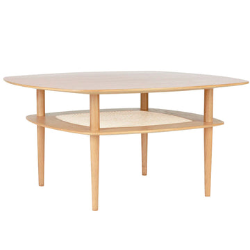 Together Smooth square sofabord - Oak - Umage
