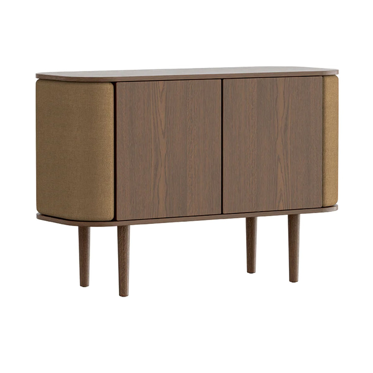 Treasures 2-Dørs Skab - Dark Oak / Sugar Brown - 109x75x43 - Umage