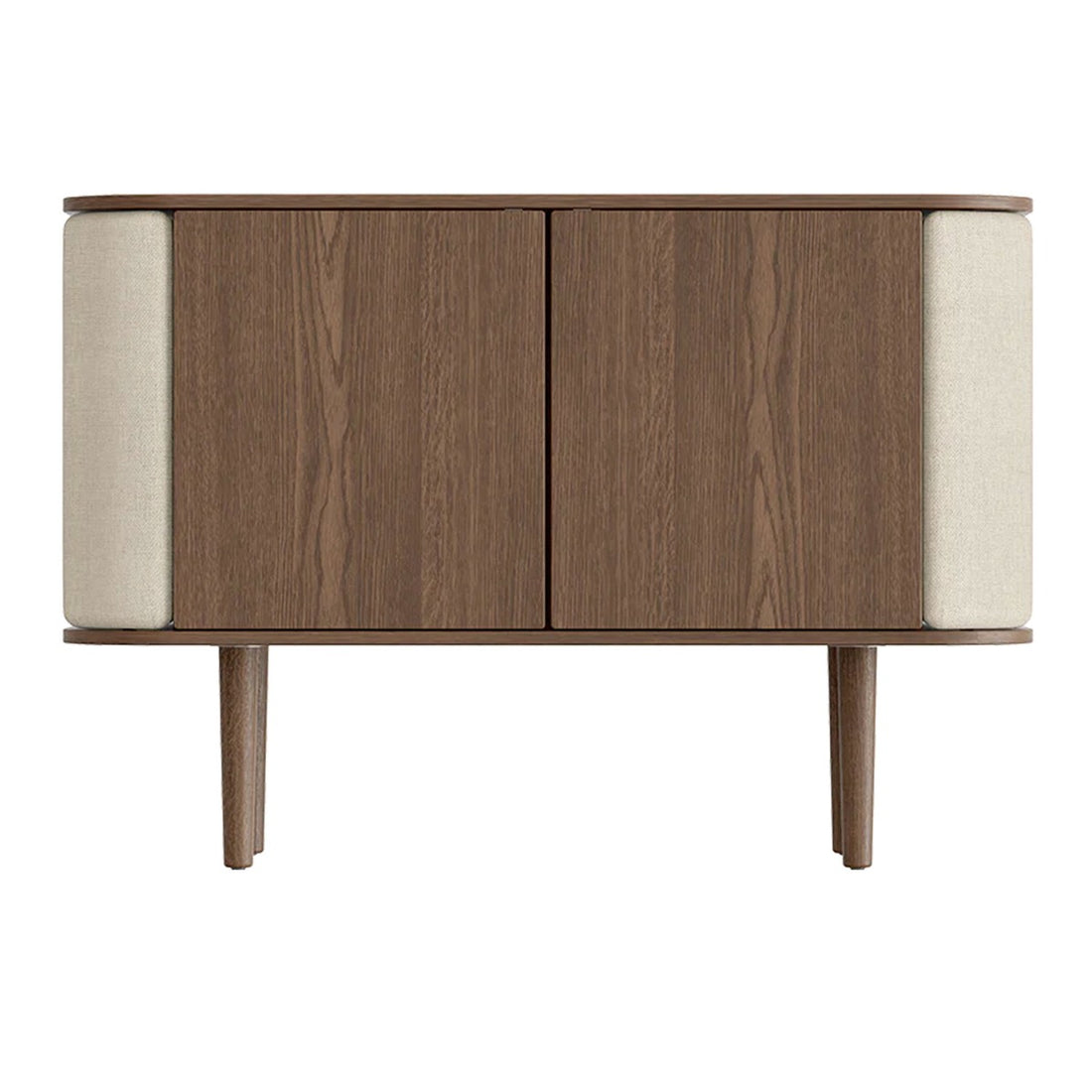 Treasures 2-Dørs Skab - Dark Oak / White Sands - 109x75x43 - Umage