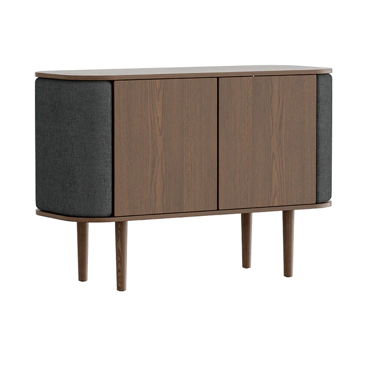 Treasures 2-Dørs Skab - Dark Oak / Shadow - 109x75x43 - Umage