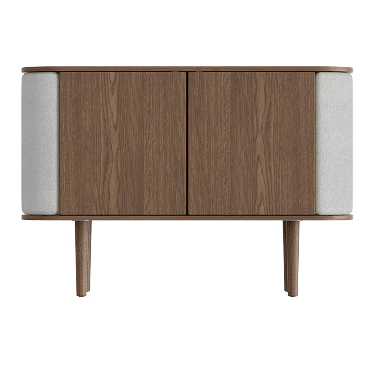 Treasures 2-Dørs Skab - Dark Oak / Sterling - 109x75x43 - Umage