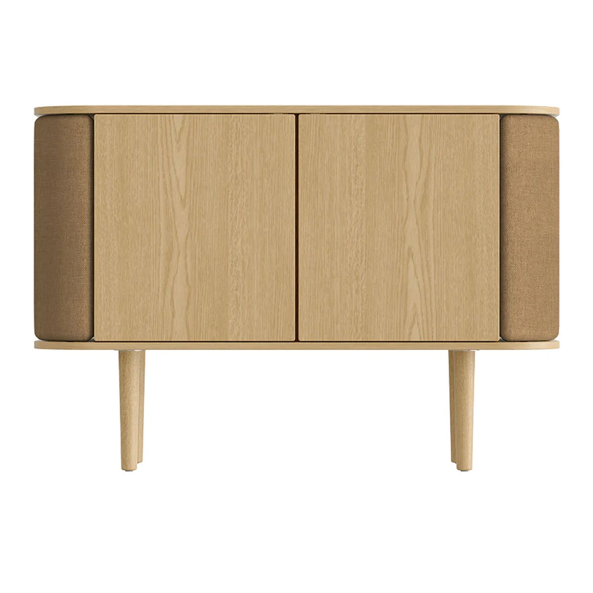 Treasures 2-Dørs Skab - Oak / Sugar Brown - 109x75x43 - Umage