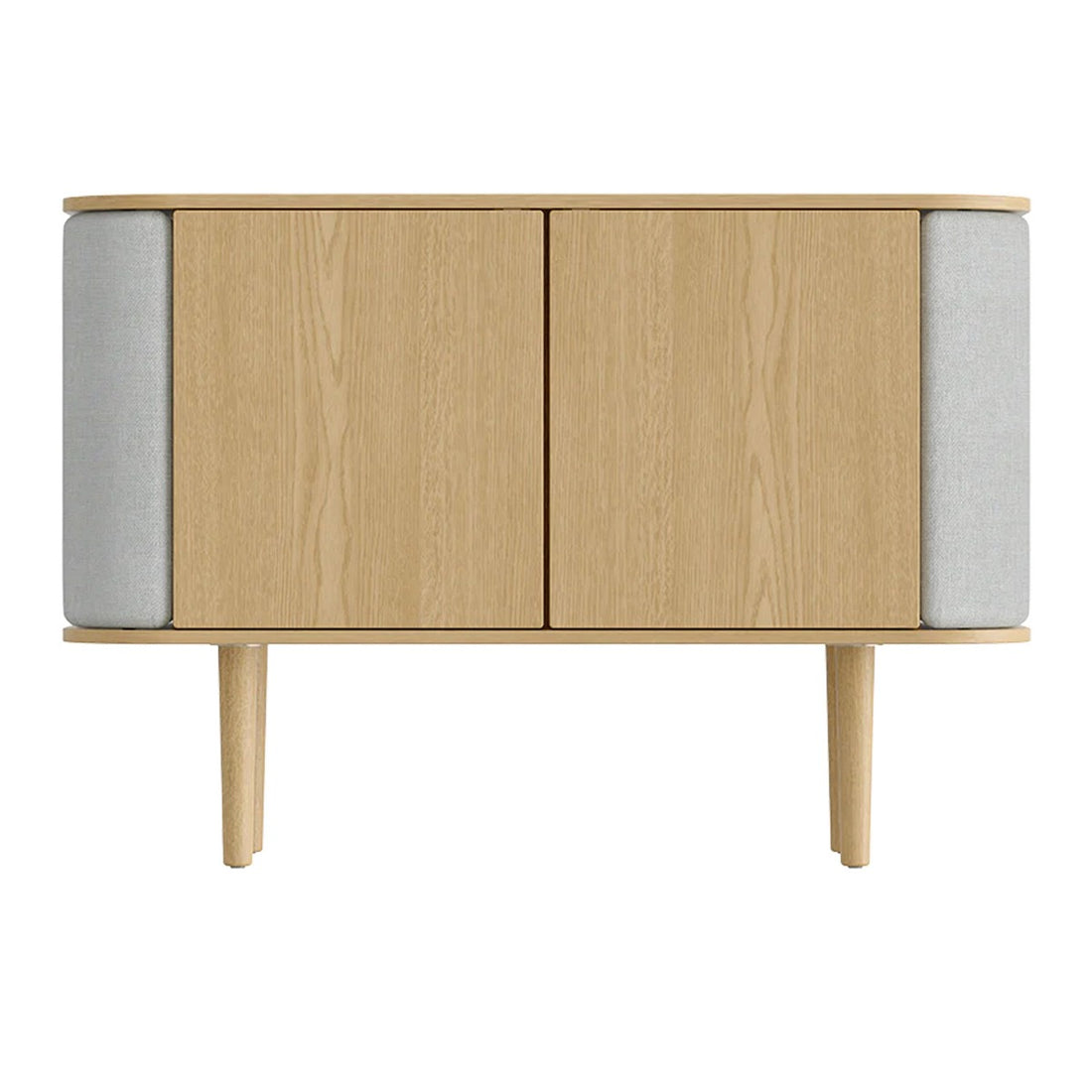 Treasures 2-Dørs Skab - Oak / Sterling - 109x75x43 - Umage