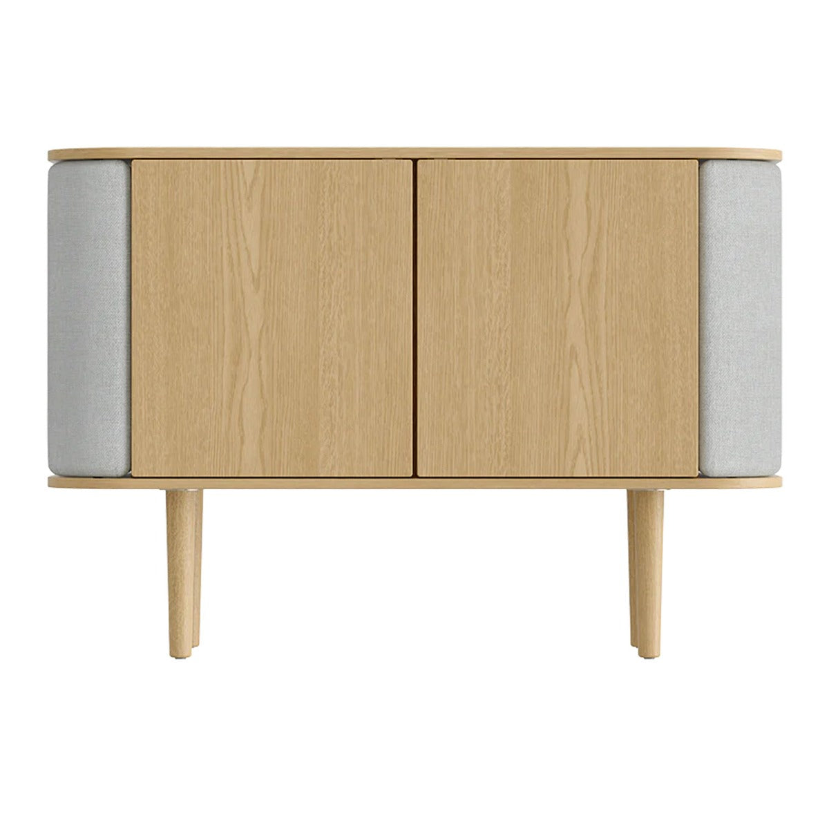 Treasures 2-Dørs Skab - Oak / Sterling - 109x75x43 - Umage