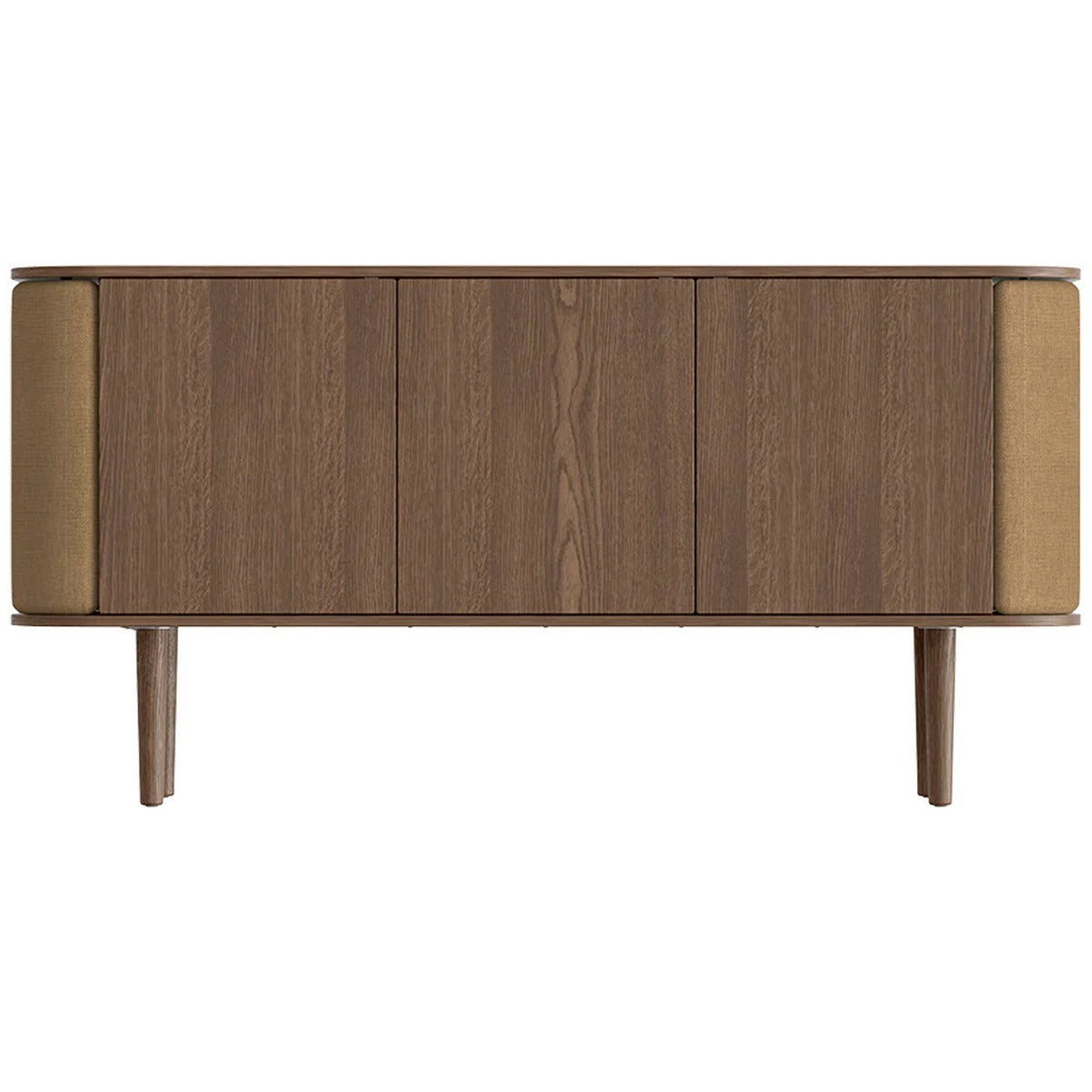 Treasures 3-Dørs Skab - Dark Oak / Sugar Brown - 150x75x43 - Umage