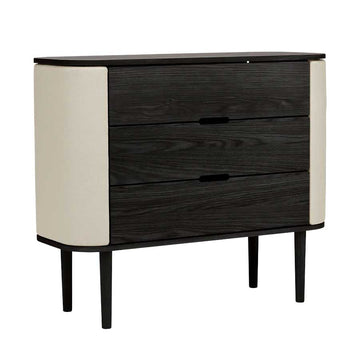 Treasures Kommode - 109.2x93x43 - Black / White Sands - Umage