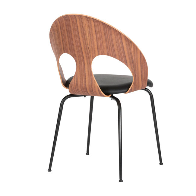 VL1100 Øjestol spisebordsstol (Læder) - Vermund