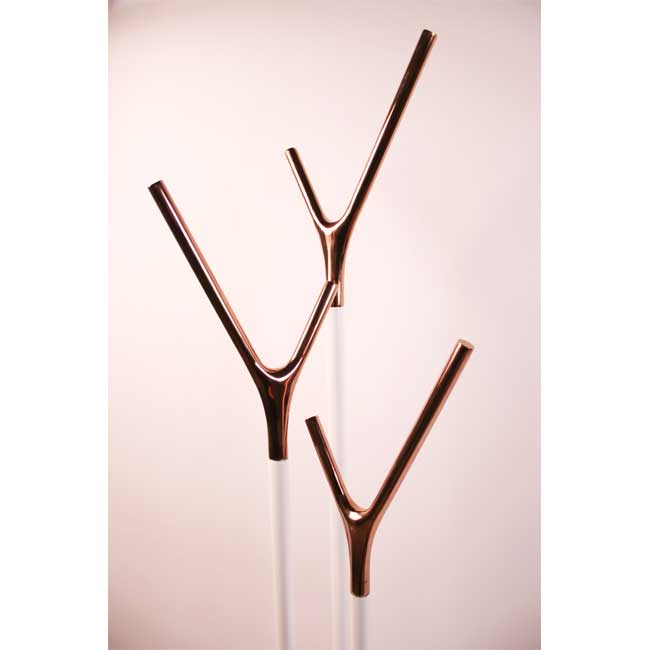 Wishbone stumtjener (Kobber) - Frost