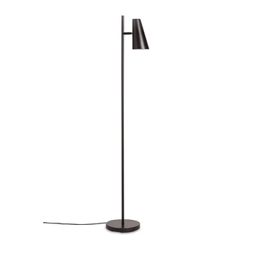 Cono Gulvlampe - Sort - WOUD