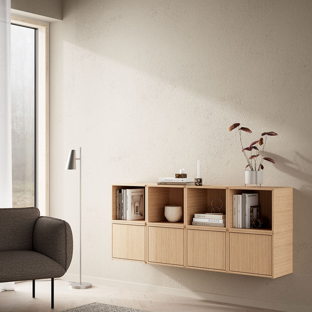 Cono Gulvlampe - Børstet - WOUD