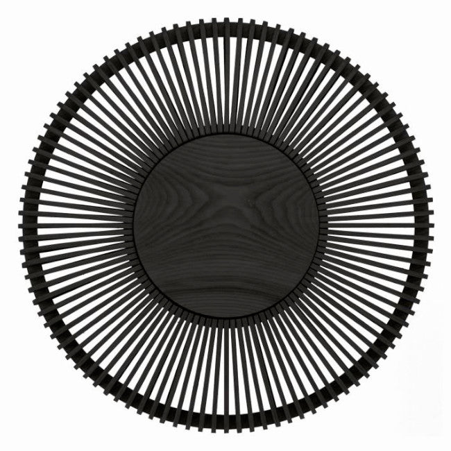 Clava Up Wood Væglampe - Sort Eg - Large Ø: 49 cm - Umage