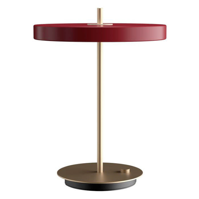 Asteria bordlampe - Ruby Red - H: 41,5 cm - Umage
