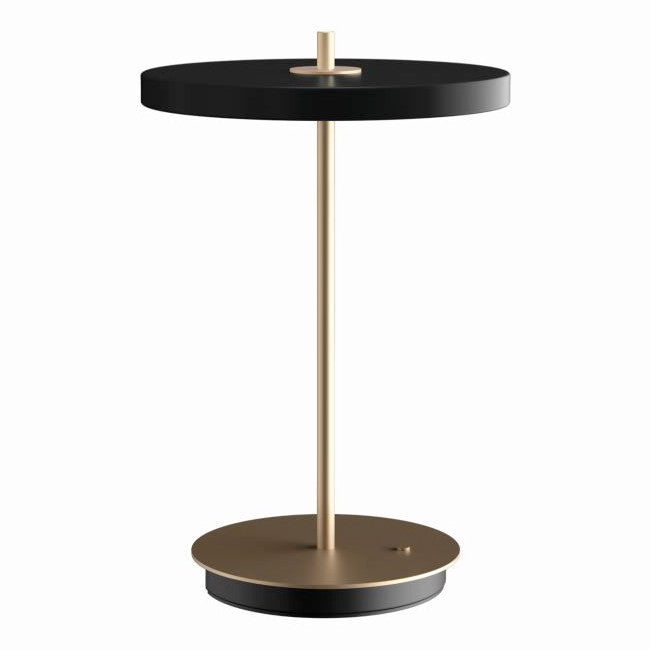 Asteria Move Trådløs Bordlampe - Sort - H: 30,6 cm - Umage