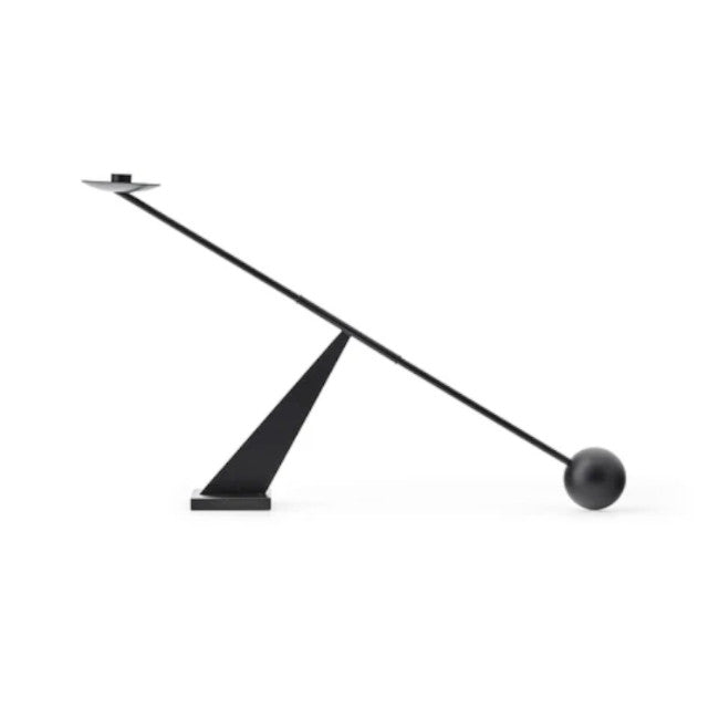 Interconnect Candle Holder - Lysestage - Sort - Audo Copenhagen