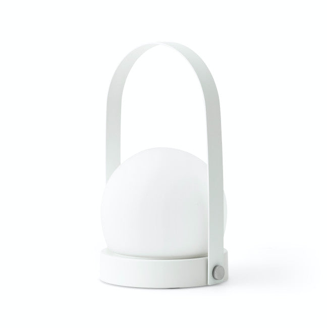Carrie bordlampe Transportabel - Hvid - H: 24,5 cm. - Audo Copenhagen