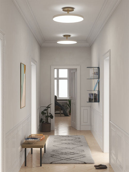 Asteria Up Loftlampe - Pearl White - Ø43x16,9 cm - Umage