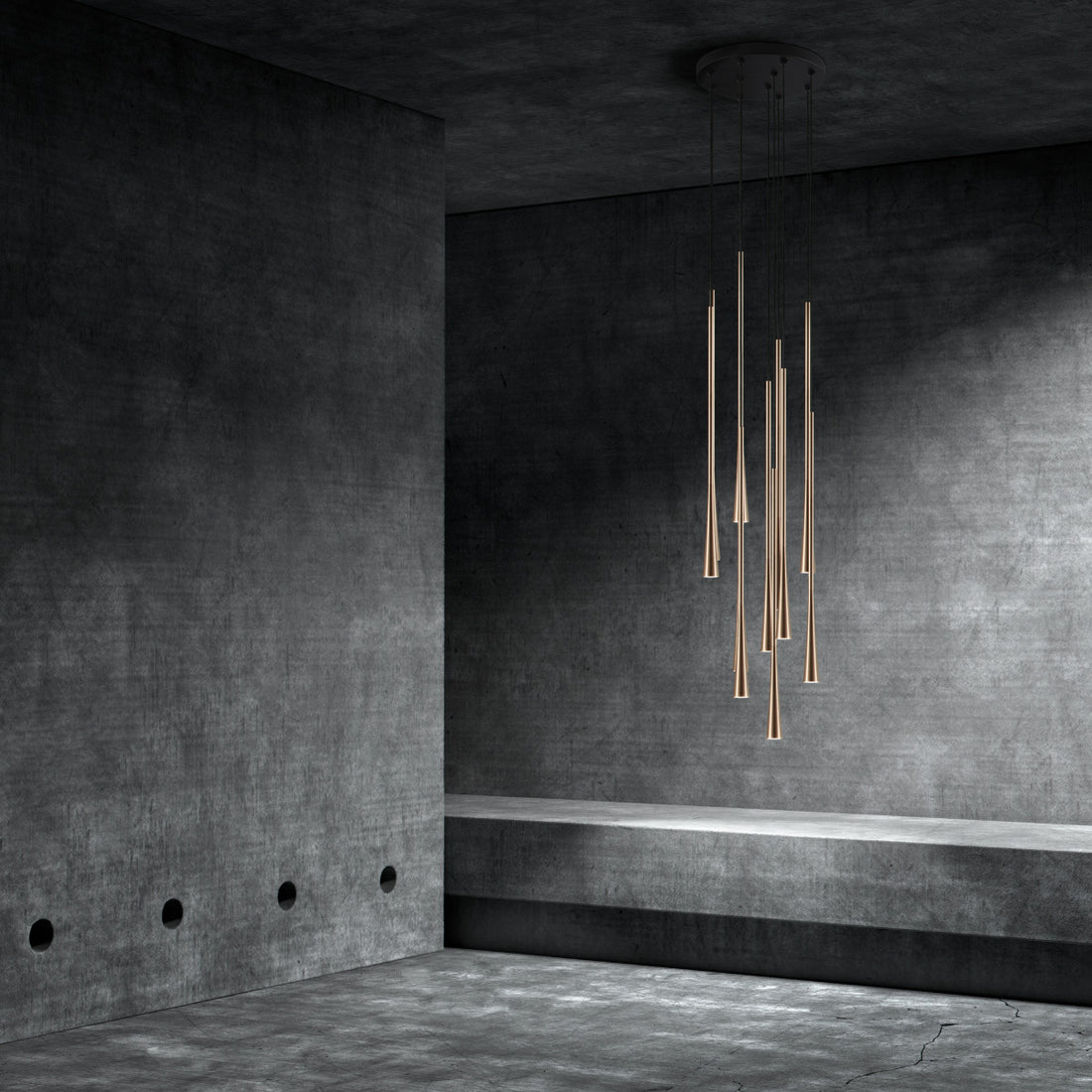 Drop S1 (Rose Gold) - Light Point