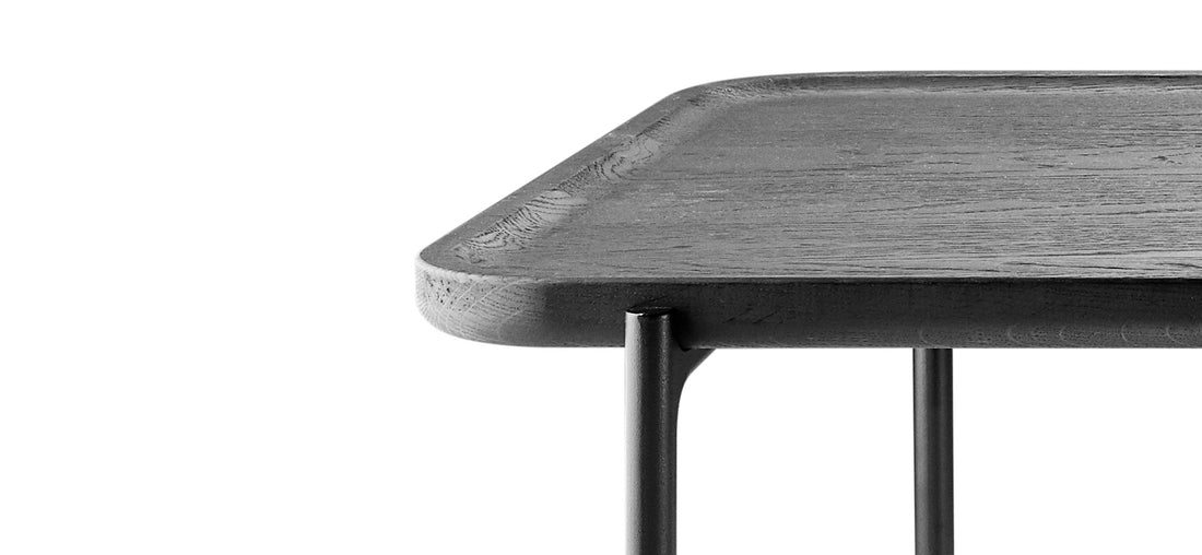 Savoye sofabord 50x120 (Sortbejdset eg) - Eva Solo