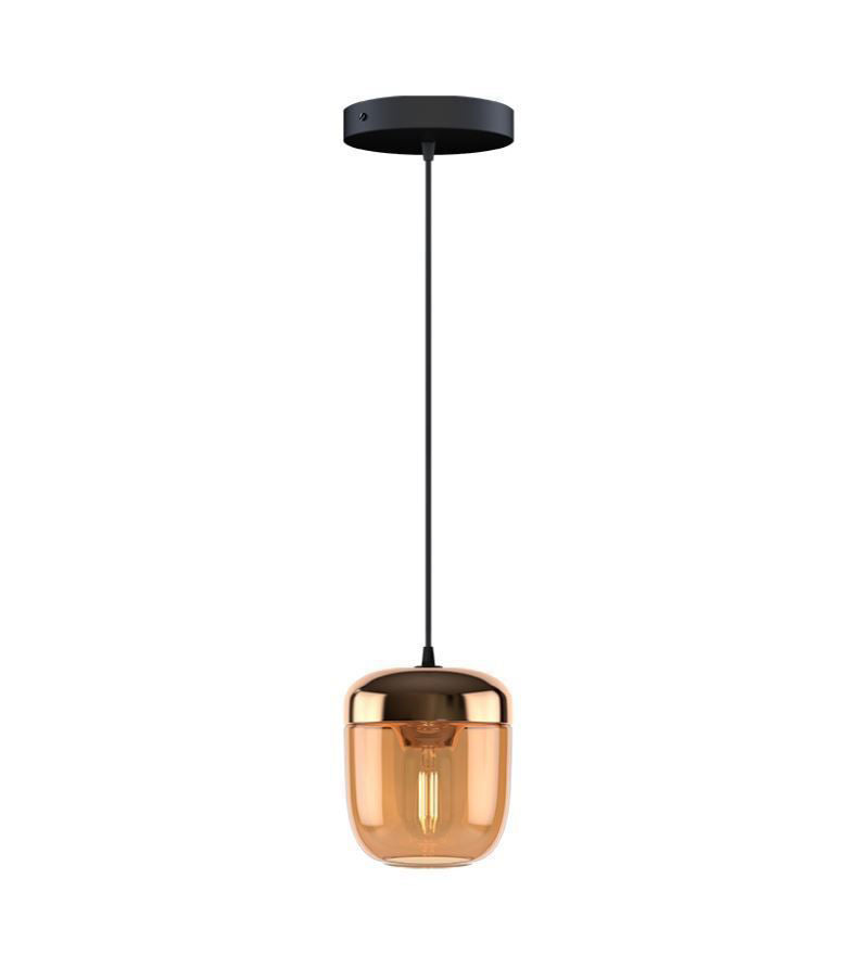 Acorn Pendel - Rav / Messing - Ø: 14 cm - Umage