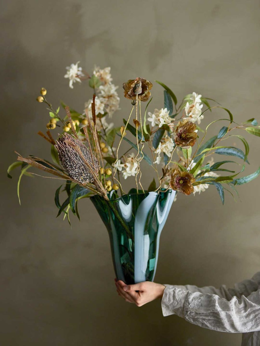 Palmflower Stilk, Brun, Kunstige Blomster - Bloomingville