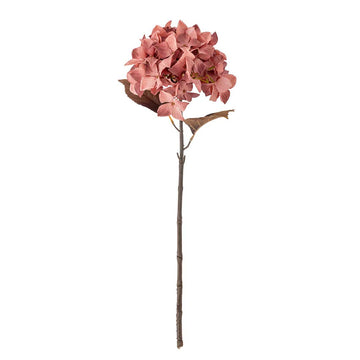 Hydrangea Stilk, Rosa, Kunstige Blomster - Bloomingville