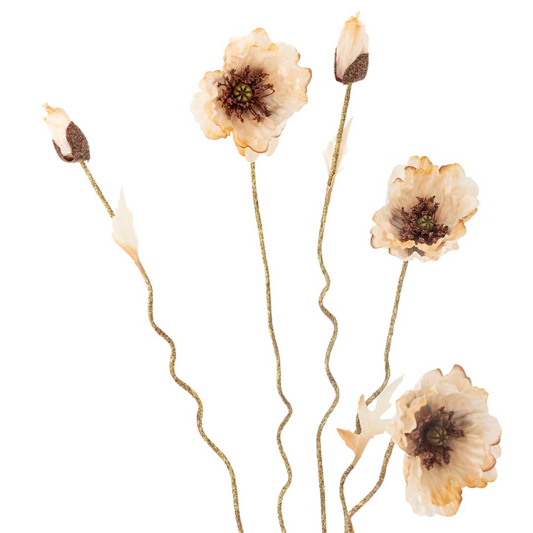Poppy Stilk, Natur, Kunstige Blomster - Bloomingville