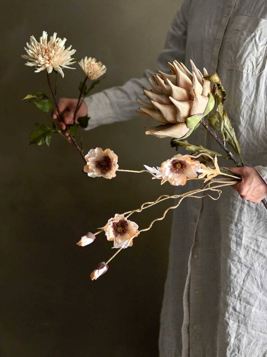Poppy Stilk, Natur, Kunstige Blomster - Bloomingville