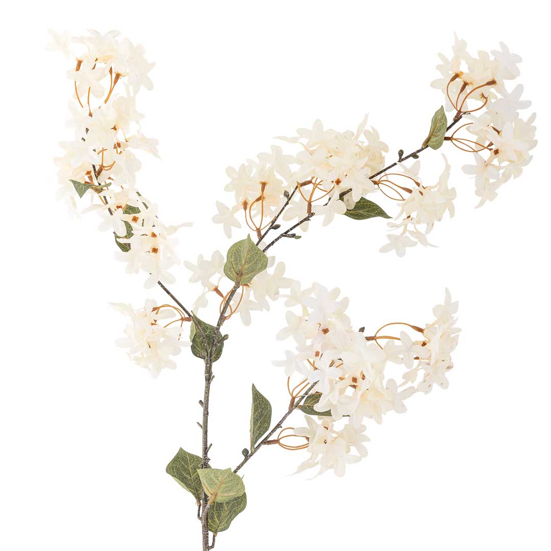 Myrtle Gren, Hvid, Kunstige Blomster - Bloomingville