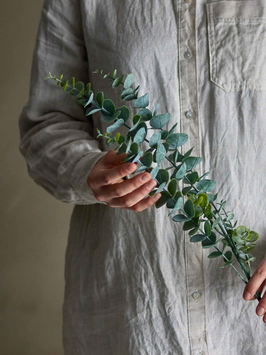 Eucalyptus Stilk, Grøn, Kunstige Blomster - Bloomingville
