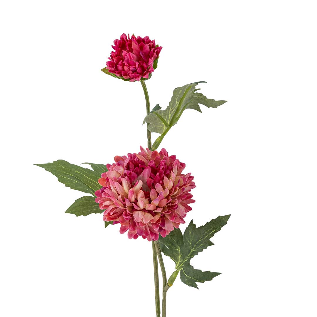 Chrysantemum Stilk, Pink, Kunstige Blomster - Bloomingville