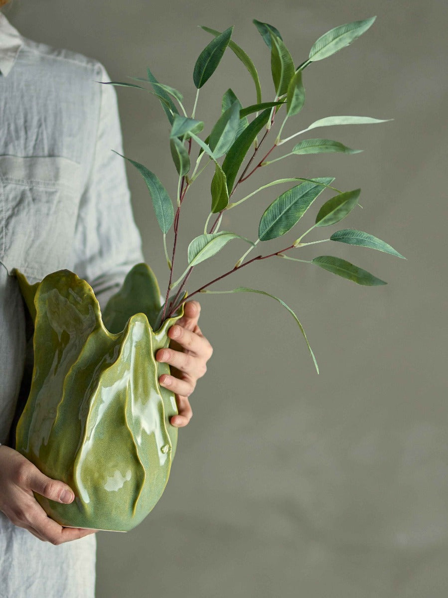 Eucalyptus Stilk, Grøn, Kunstige Blomster - Bloomingville