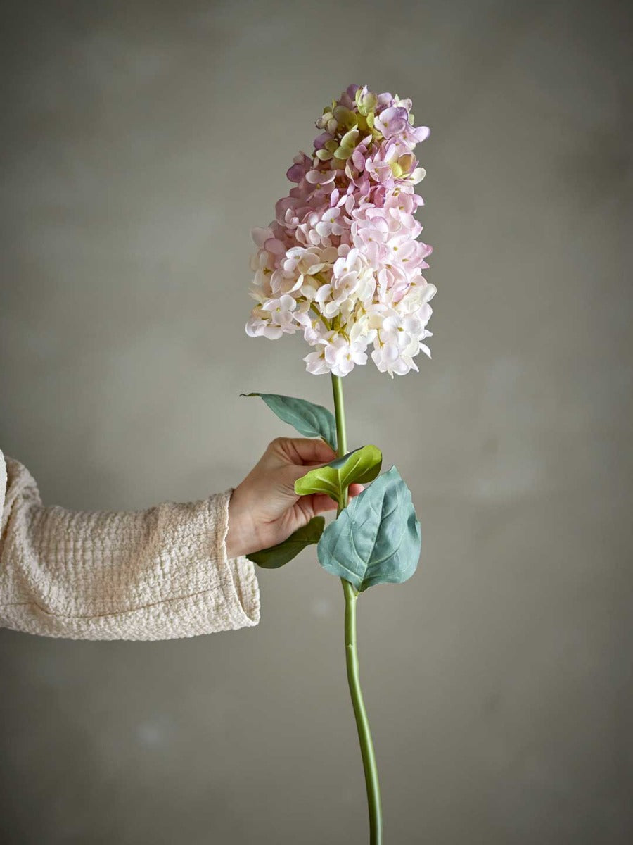 Hydrangea Stilk, Rosa, Kunstige Blomster - Bloomingville