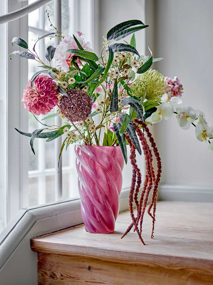 Hydrangea Stilk, Rosa, Kunstige Blomster - Bloomingville